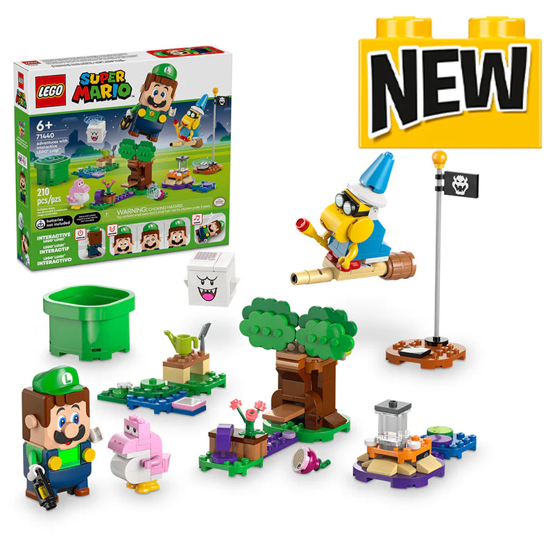 Chargez l&#39;image dans la visionneuse de la galerie, Lego: Super Mario - Adventures with Interactive LEGO® Luigi Figure
