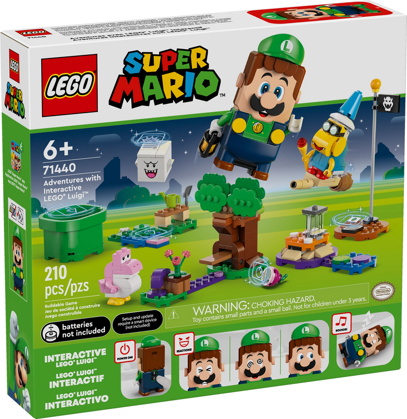 Chargez l&#39;image dans la visionneuse de la galerie, Lego: Super Mario - Adventures with Interactive LEGO® Luigi Figure
