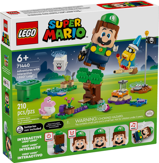 Lego: Super Mario - Adventures with Interactive LEGO® Luigi Figure