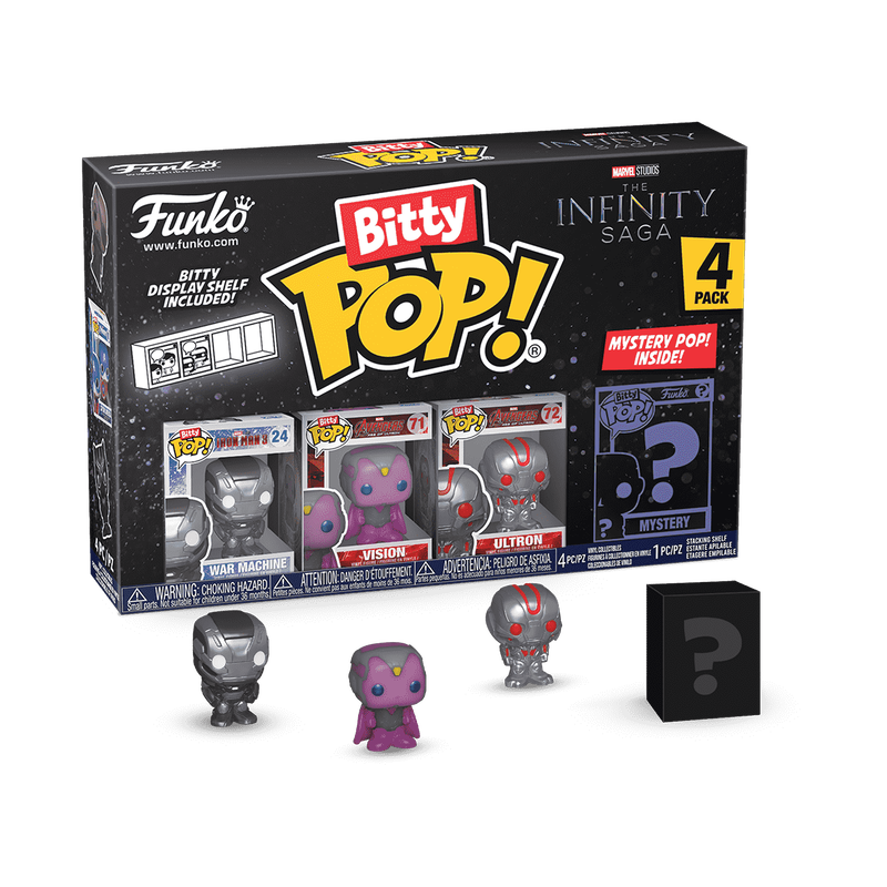 Chargez l&#39;image dans la visionneuse de la galerie, Funko Bitty POP!: Marvel The Infinity Saga -4 Pack Series 3 vinyl Figure
