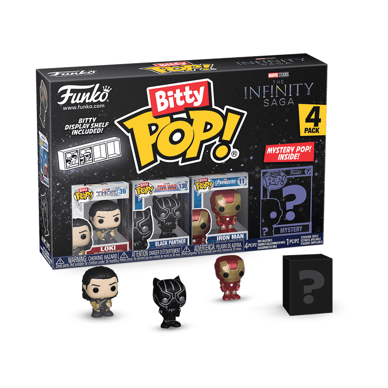 Cargue la imagen en el visor de la galería, Funko Bitty POP!: Marvel The Infinity Saga -4 Pack Series 4 Vinyl Figure
