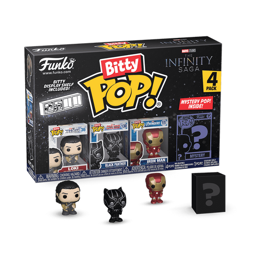 Funko Bitty POP!: Marvel The Infinity Saga -4 Pack Series 4 Vinyl Figure