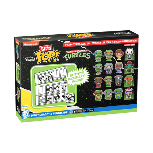 Funko Bitty POP!: Teenage Mutant Ninja Turtles 4-Pack Series 1 Vinyl Figure