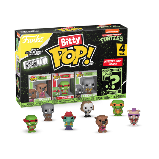 Funko Bitty POP!: Teenage Mutant Ninja Turtles 4-Pack Series 3 Vinyl Figure