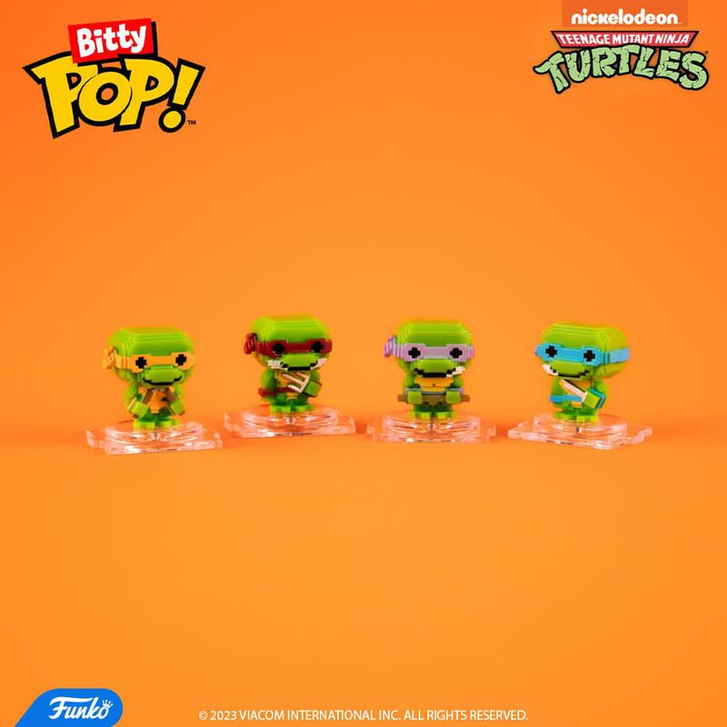 Cargue la imagen en el visor de la galería, Funko Bitty POP!: Teenage Mutant Ninja Turtles 4-Pack Series 4 Vinyl Figure
