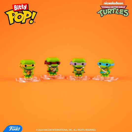 Funko Bitty POP!: Teenage Mutant Ninja Turtles 4-Pack Series 4 Vinyl Figure