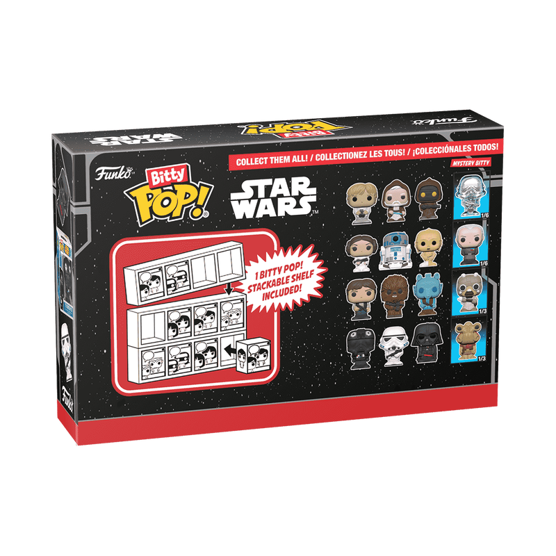 Cargue la imagen en el visor de la galería, Funko Bitty POP!: Star Wars 4 Pack Series 4Vinyl Figure
