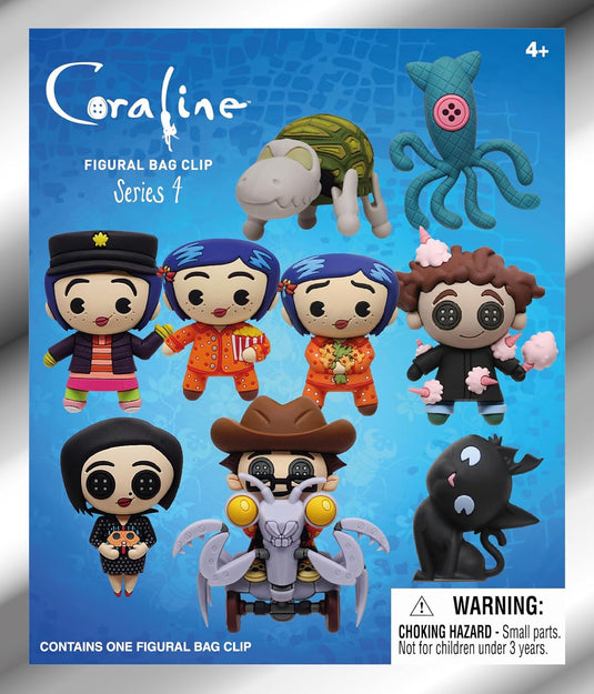 Monogram Laika Coraline - Series 4 Characters 1pc 3D Figure Bag Clip Blind Bag