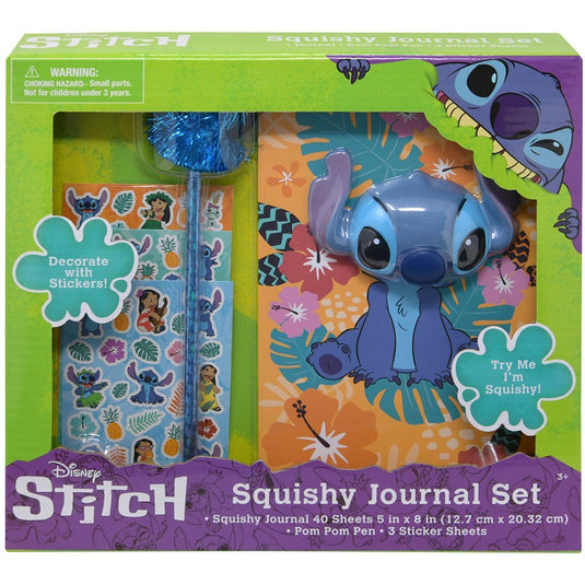 Disney Lilo & Stitch - Stitch Squishy Journal Set in Box