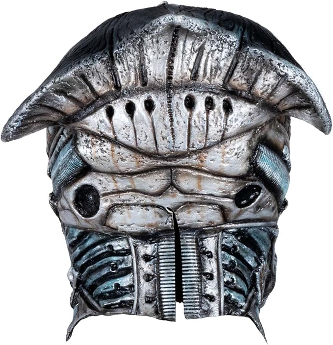 Cargue la imagen en el visor de la galería, Ghoulish Necro Sentinel - Grey Alien Adult Costume Mask
