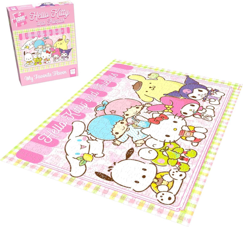 Cargue la imagen en el visor de la galería, USAopoly Hello Kitty® and Friends My Favorite Flavor 1000 Piece Jigsaw Puzzle
