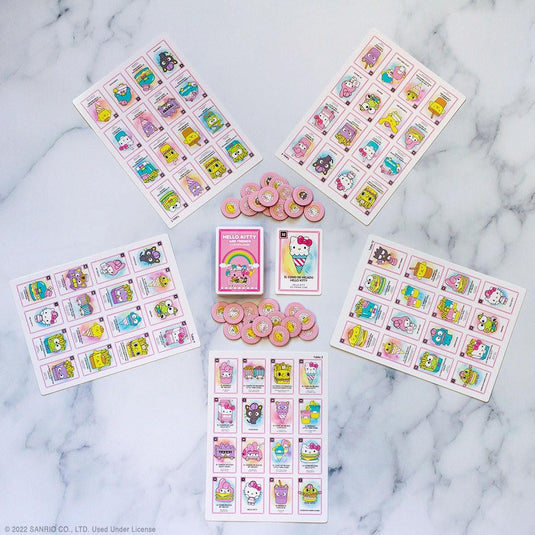 USAopoly Loteria Game - Hello Kitty Custom Bingo Style Loteria Game