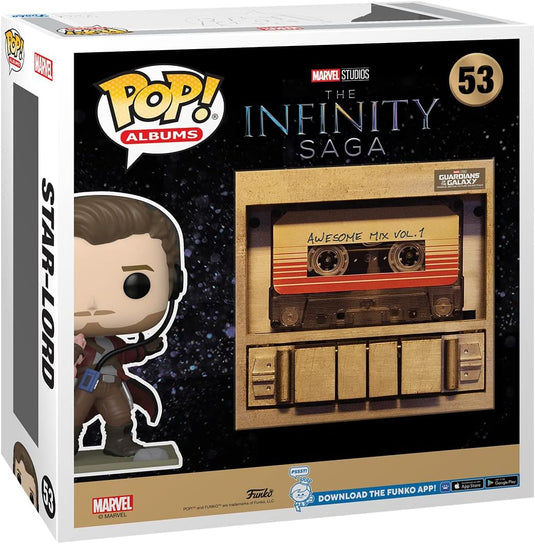 Funko POP! Album: Marvel - Guardians of The Galaxy: Awesome Mix Vol. 1 - Star-Lord Vinyl Figure