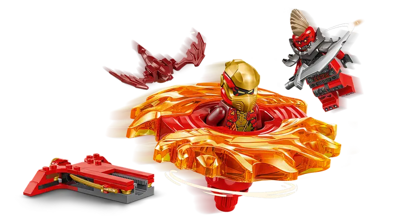 Chargez l&#39;image dans la visionneuse de la galerie, LEGO NINJAGO Kai&#39;s Dragon Spinjitzu Spinner Building Toy
