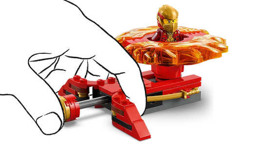 LEGO NINJAGO Kai's Dragon Spinjitzu Spinner Building Toy