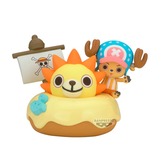 Little Buddy One Piece Paldolce Collection Chopper, Bepo & Pirate Ship (B:Tony Tony Chopper)  Figure