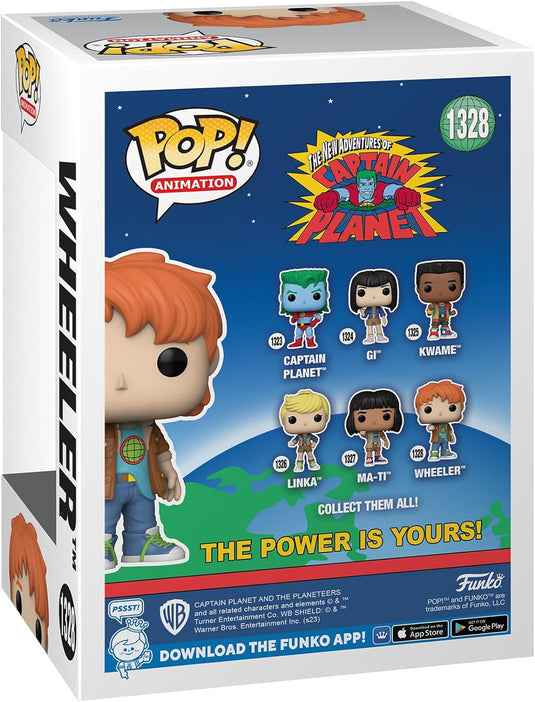 Funko POP! Animation: Captain Planet - Wheeler Vinyl Figure