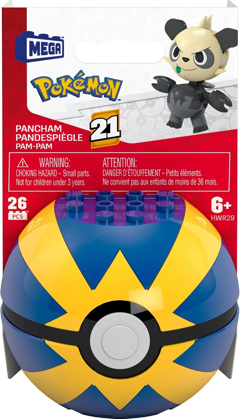 Cargue la imagen en el visor de la galería, Pokemon - Pokeball Mega Construx Building Toy Kit Figure

