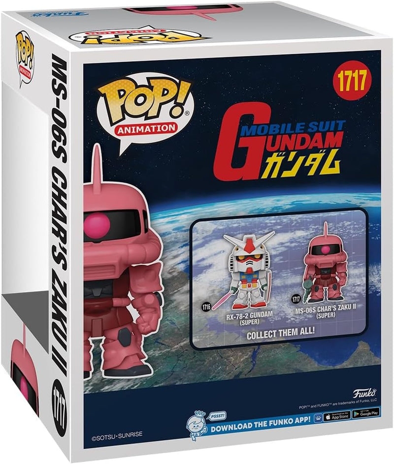 Chargez l&#39;image dans la visionneuse de la galerie, Funko Pop! Super: Mobile Suit Gundam - MS-06S CHAR&#39;S ZAKU II
