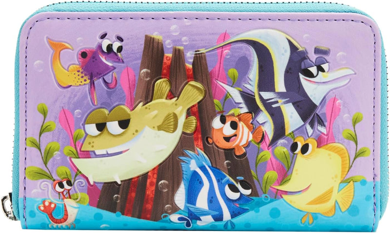 Chargez l&#39;image dans la visionneuse de la galerie, Loungefly Pixar Moments - Finding Nemo Tank Zip-Around Wallet
