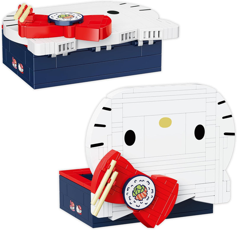 Cargue la imagen en el visor de la galería, Hello Kitty - Sanrio Hello Kitty Bento Box Building Set
