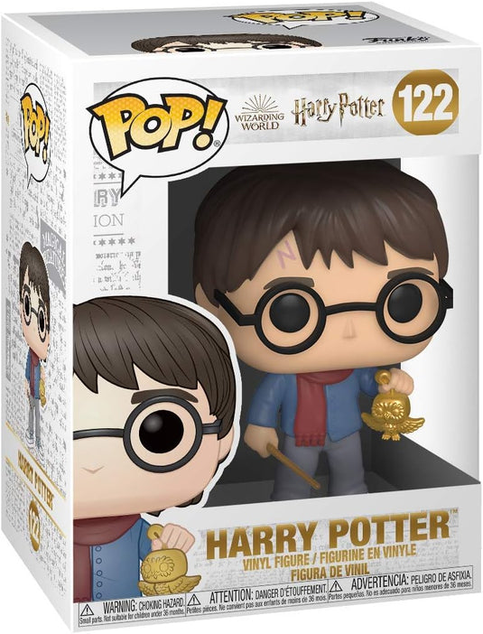 ¡Funko POP! Harry Potter: Vacaciones - Figura de vinilo de Harry Potter