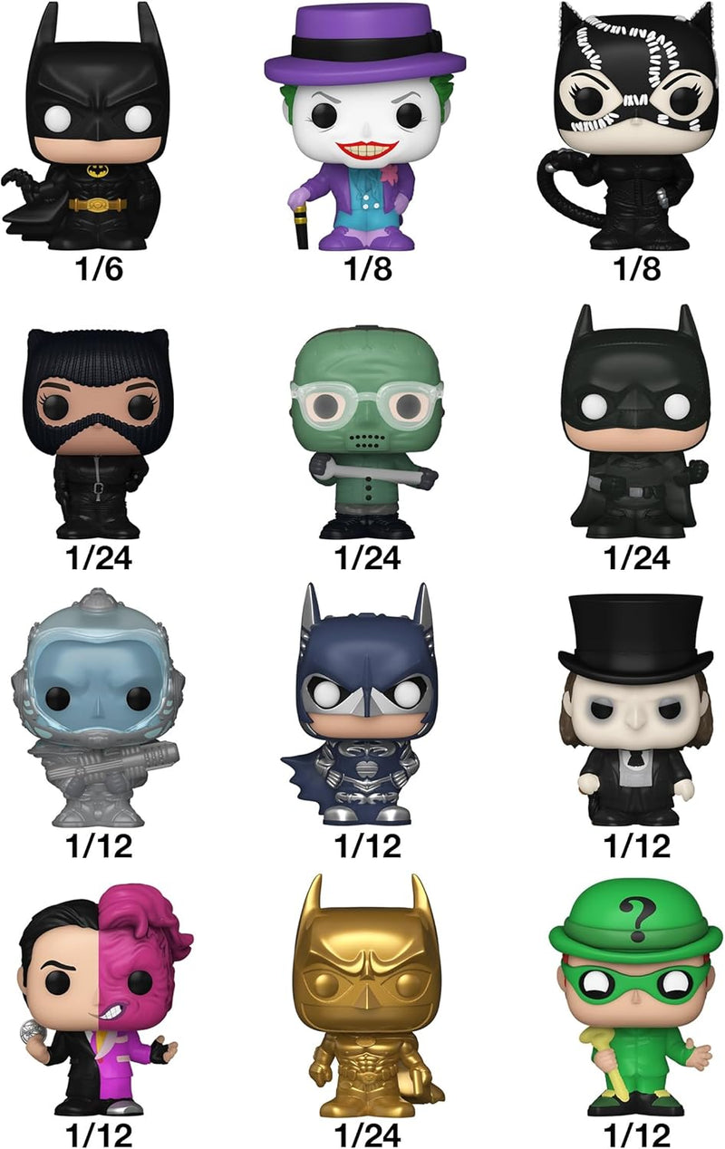 Cargue la imagen en el visor de la galería, Funko Pop! Bitty Singles: Batman 85th Anniversary Single Random Bitty Pop
