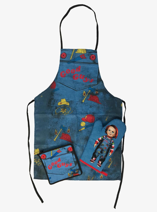 Surreal Entertainment Good Guys Kitchen Chucky Textile Kitchen Set.
