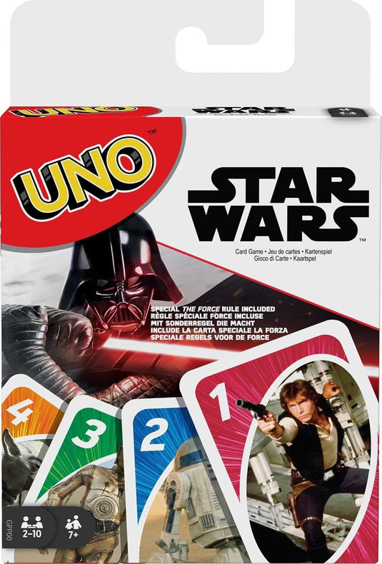 UPD Mattel Star Wars - Characters Uno Playing Cards