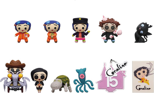 Monogram Laika Coraline - Series 4 Characters 1pc 3D Figure Bag Clip Blind Bag