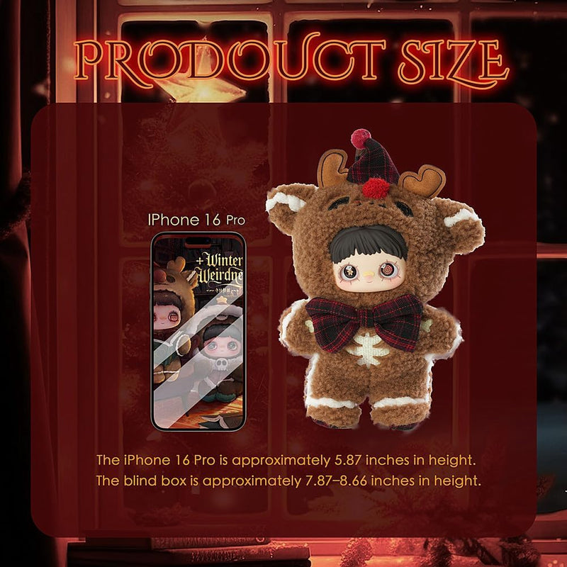 Load image into Gallery viewer, Kika Goods Top Toy MayMei Winter Weirdness Series 1 Piece Plush Blind Box
