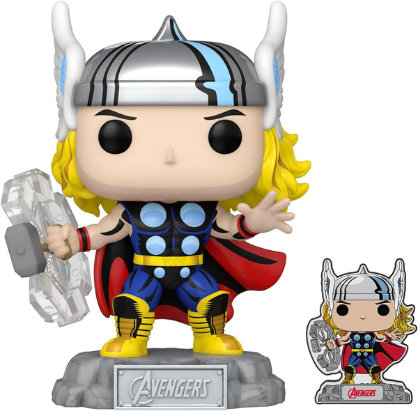 Funko Pop! & Pin: The Avengers: Earth's Mightiest Heroes - Thor w/Pin