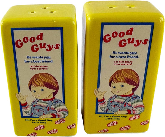 Surreal Entertainment Chucky Good Guys Box Salt & Pepper Shakers Set