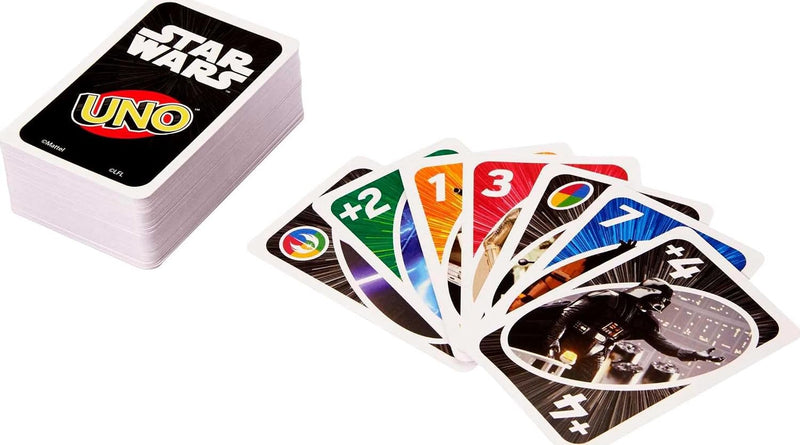 Cargue la imagen en el visor de la galería, UPD Mattel Star Wars - Characters Uno Playing Cards
