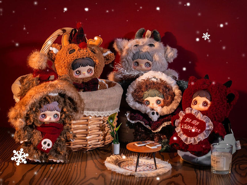 Load image into Gallery viewer, Kika Goods Top Toy MayMei Winter Weirdness Series 1 Piece Plush Blind Box

