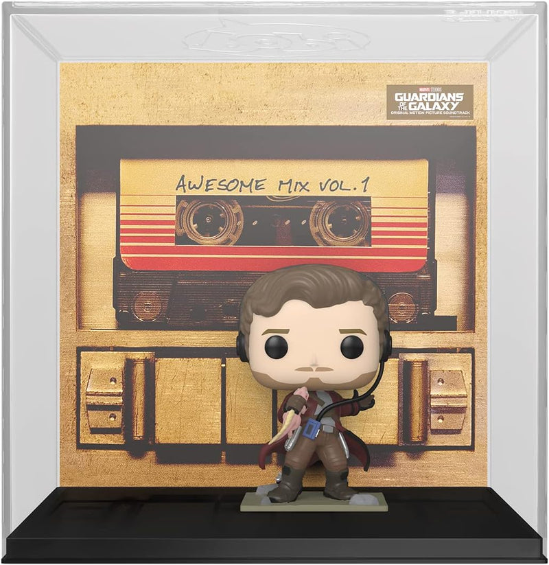 Cargue la imagen en el visor de la galería, Funko POP! Album: Marvel - Guardians of The Galaxy: Awesome Mix Vol. 1 - Star-Lord Vinyl Figure
