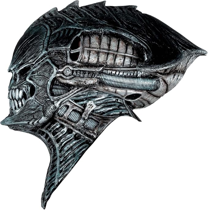 Cargue la imagen en el visor de la galería, Ghoulish Necro Sentinel - Grey Alien Adult Costume Mask
