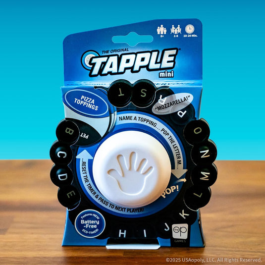 USAopoly Tapple: The Original Tapple Mini Travel Sized Word Game  Board Game