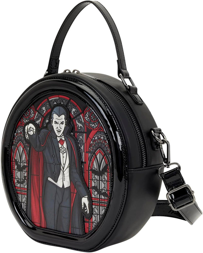 Load image into Gallery viewer, Longuefly Universal Monsters - Dracula &amp; Frankenstein Crossbody Bag
