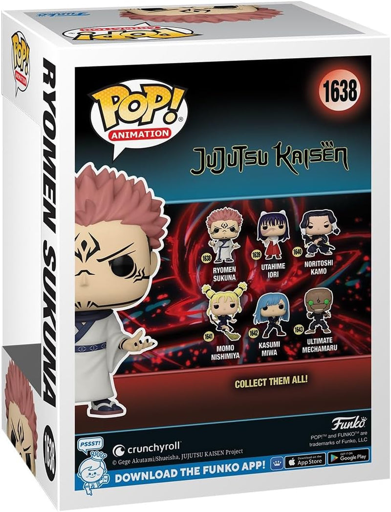 Chargez l&#39;image dans la visionneuse de la galerie, Funko Pop! Animation: Jujutsu Kaisen - Ryomen Sukuna Vinyl Figure
