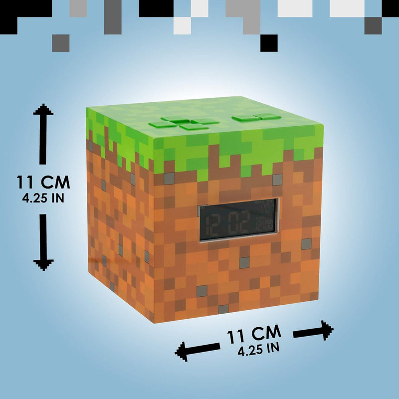 Chargez l&#39;image dans la visionneuse de la galerie, Minecraft - Grass Block Alarm Clock Light
