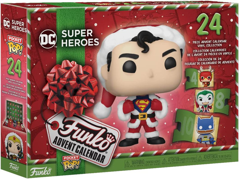 Funko: Calendario de Adviento - DC Superhéroes 2023