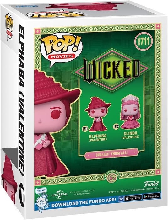 Funko Pop Movie! Wicked: Elphaba (Valentine) Vinyl Figure