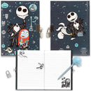 Disney: Nightmare Before Christmas - with Lock & Keys Diary with Pom Pen on Card