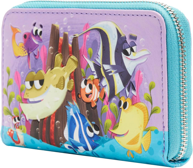 Chargez l&#39;image dans la visionneuse de la galerie, Loungefly Pixar Moments - Finding Nemo Tank Zip-Around Wallet
