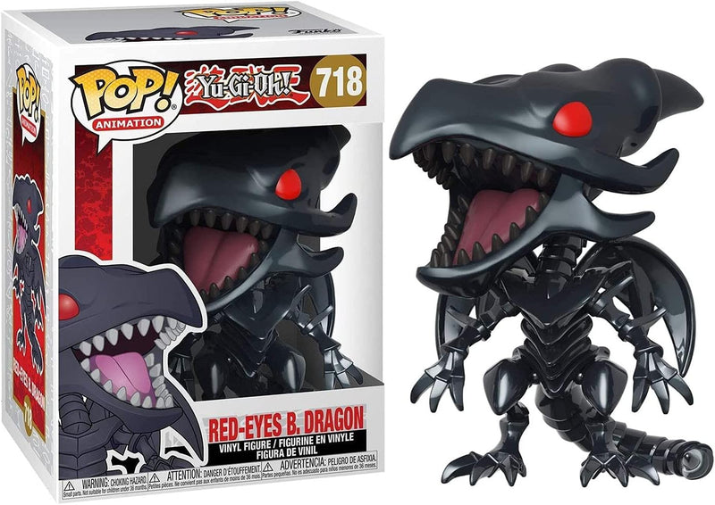 Load image into Gallery viewer, Funko POP! Animation: Yu-Gi-Oh! - Red-Eyes B. Dragon Vinyl Figure
