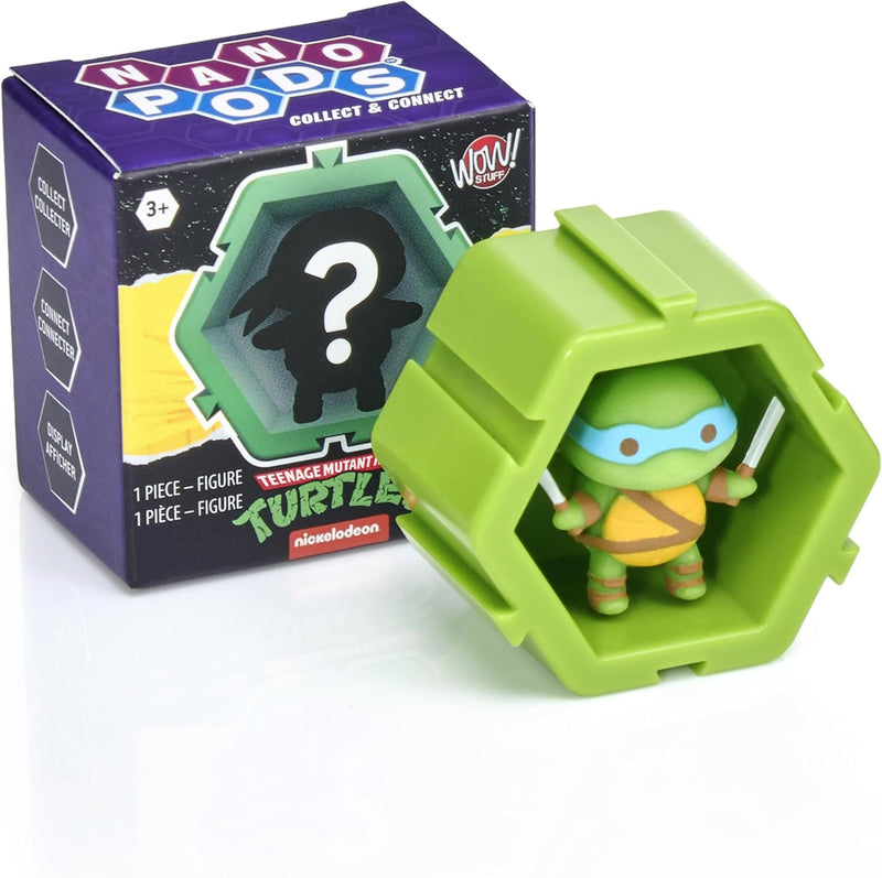 Cargue la imagen en el visor de la galería, Teenage Mutant Ninja Turtles - Characters Nano Pods Surprise Figure
