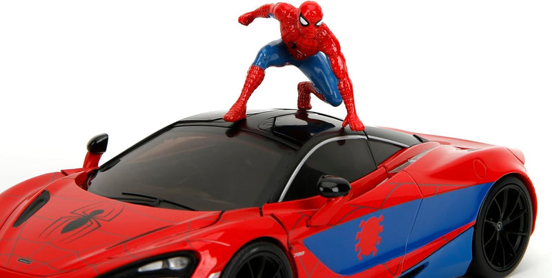 Cargue la imagen en el visor de la galería, Marvel Comics Spiderman -  McLaren 720S Model Car
