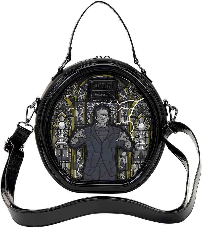 Load image into Gallery viewer, Longuefly Universal Monsters - Dracula &amp; Frankenstein Crossbody Bag
