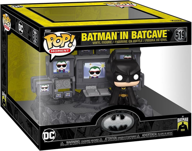 Chargez l&#39;image dans la visionneuse de la galerie, Funko Pop! Moments: Batman&#39;s 85th Anniversary - Batman in Batcave Figure
